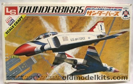 LS 1/144 USAF F-4 Phantom Thunderbirds - 5 Aircraft, A801 plastic model kit